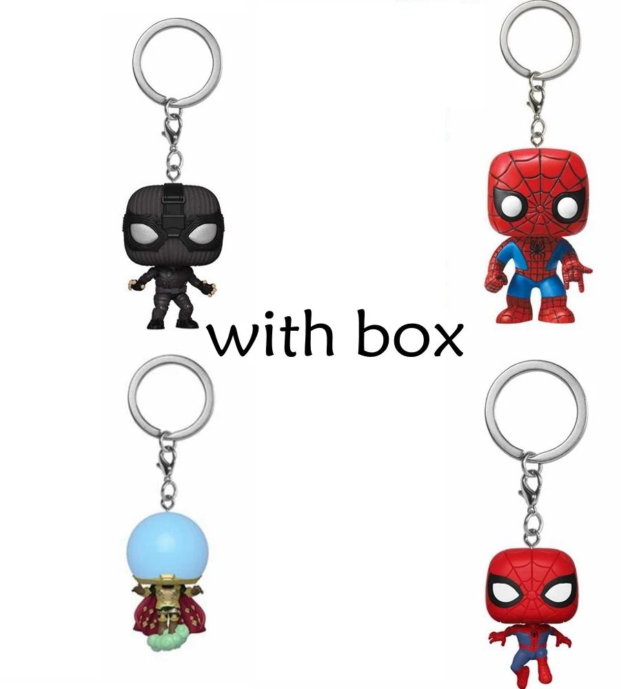 Pocket Keychain Spider-man Far From Home Action Figure Stealth Suit Toys | Игрушки и хобби