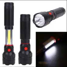 Поставка Cob Многофункциональный кемпинговый светильник 3 Вт бликовый рабочий светильник задний магнит выдвижной фонарь питания