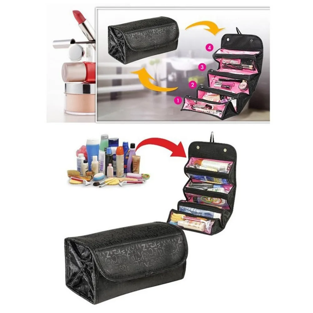 Beautician Necessaire Women Men Beauty Toiletry Storage Bag Waterproof Large Capacity Makeup Tool Kit