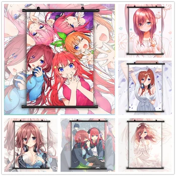 

The Quintessential Quintuplets Anime Manga HD Print Wall Poster Scroll
