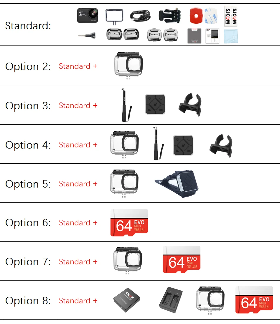 Original SJCAM SJ9 STRIKE 4K Action Camera Touch