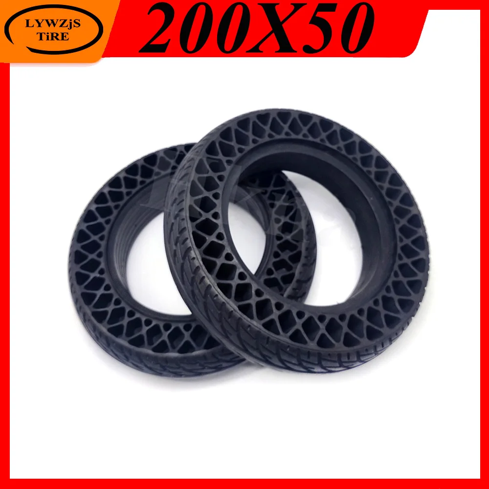 Electric Scooter 200x50 Solid Tire 8-inch Non Pneumatic Explosion-proof Tubeless Motor Hub Accessories | Автомобили и мотоциклы