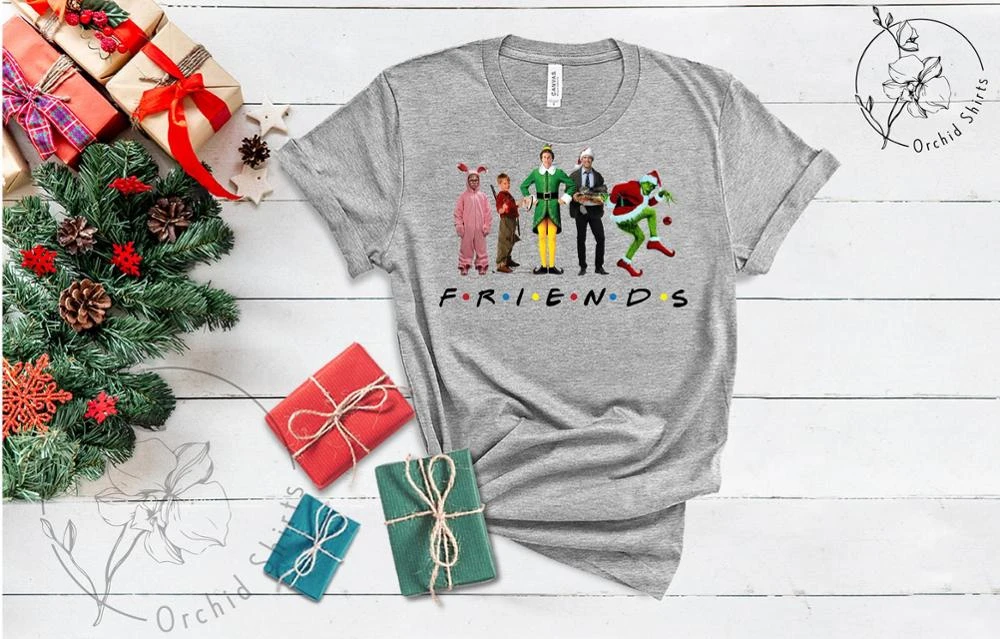 Weird 2022 Christmas Funny 2022 Christmas T Shirt Christmas Friends Shirt Elf Kevin Clark  Griswold Graphic Tee Humor Santa Claus Tees|T-Shirts| - Aliexpress