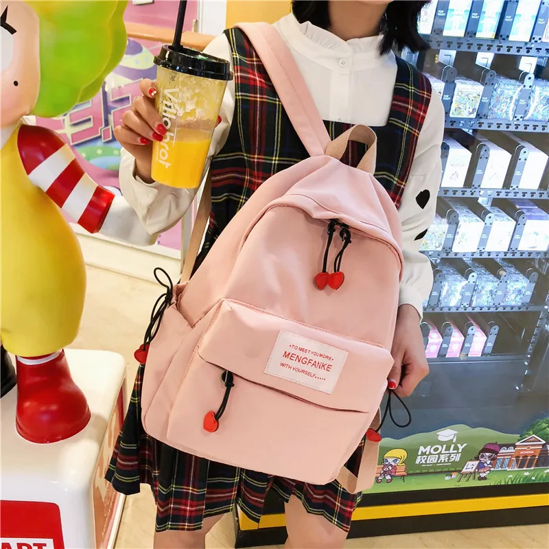 

2019 New Fashion Teenager schoolbags waterproof school backpacks for College girls kids backpack Children school bags mochila