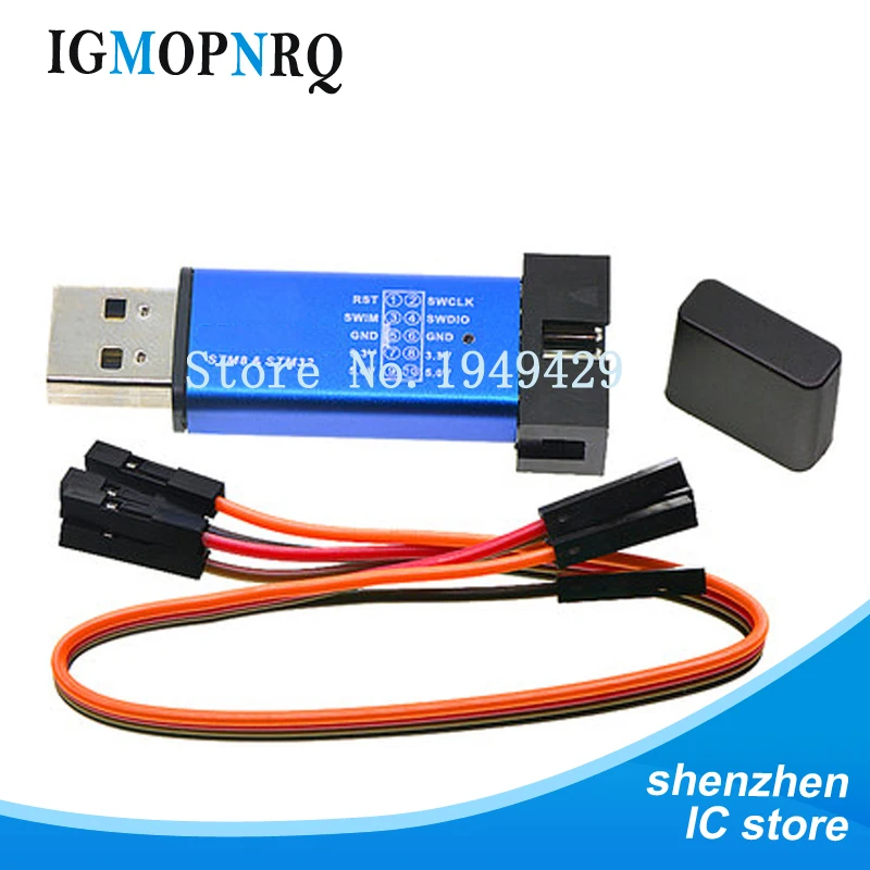 St Link Stlink St-Link V2 Mini Stm8 Simulatore Stm32 Download Programmazione Programmatore Con Coperchio Cavo Dupont St Link V2