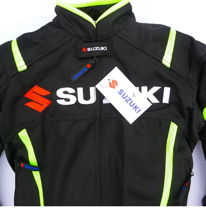 Новое поступление Для Мужчин's мотоциклетные гоночные куртки для Suzuki сетки MTB
