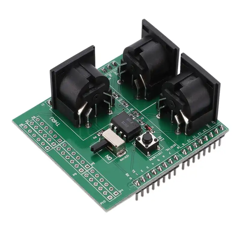 MIDI Shield Musical Breakout Board Instrument Digital Interface Adapter Plate For Compatible Arduino Adapter Board Module