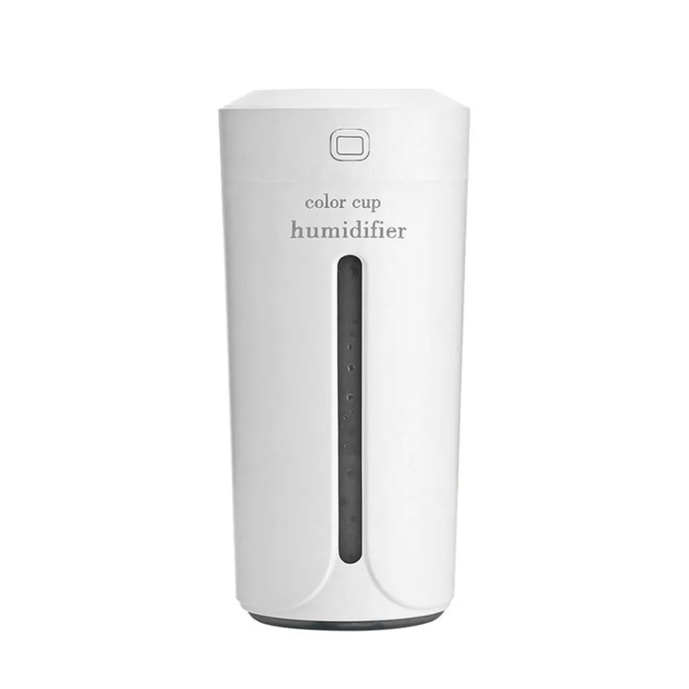 

Cup Shape USB Charging Car Office Air Humidifier With Colorful Night Light Mini Portable Essential Oil Aroma Diffuser
