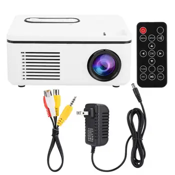 

S361 Mini Home Portable LED Projector 1080p HD for Desktop / DVD / Mobile Phone / Speaker(US 100-240V)