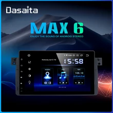 Dasaita Android 9,0 Автомагнитола для BMW E46 M3 318i 320i 325i 2001 2002 2003 gps Navi " ips 64GB rom Bluetooth DSP