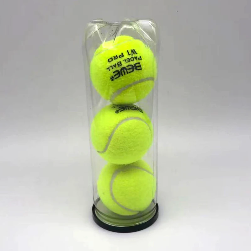 24 Tubes In One Carton Good Quality ITF standard 3 pcs In One Pressurized Tube Packed 45% Wool Padel Ball
