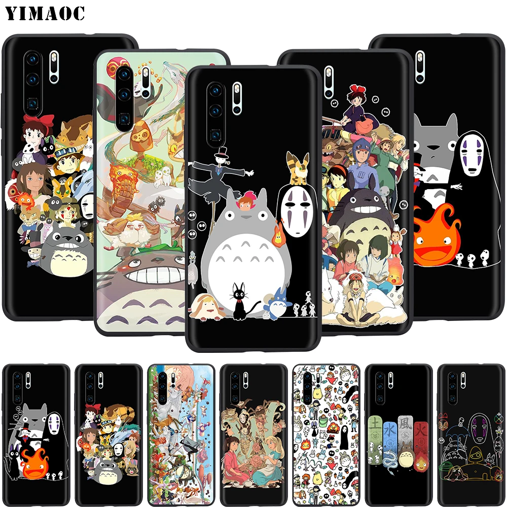 YIMAOC Studio Ghibli Totoro силиконовый чехол для Huawei Mate 10 P8 P9 P10 P20 Lite Pro P Y7 Y9 Smart Mini 2017