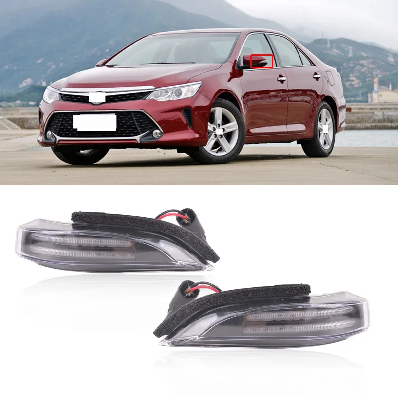 CAPQX для Toyota Camry Yaris Allion Aurion Auris Corolla Porte премио боковое зеркало заднего вида световой