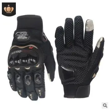 Горячие мотоциклетные перчатки, черные гоночные перчатки, все натуральные кожаные мотоциклетные перчатки