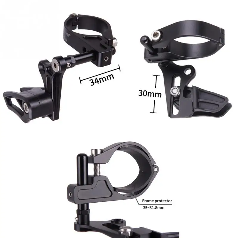 Аксессуары для велосипедного инструмента, направляющие для цепи, прочные, легко устанавливаемые, для спорта, велоспорта, односкоростное крепление, алюминиевый сплав, горный велосипед