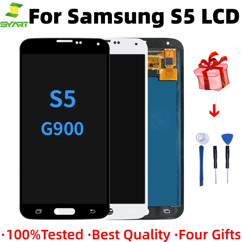 replacement LCD screem For Samsung S5 G900F Lcd Display Screen Touch Digitizer Assembly For