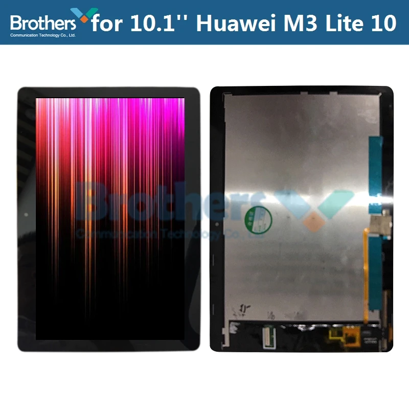 10,1 ''Сенсорный экран для huawei MediaPad M3 Lite 10 BAH-AL00 BAH-W09 BAH-L09 ЖК-дисплей Экран Дисплей Сенсорный экран сборки Замена