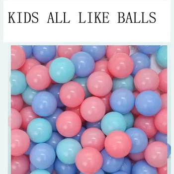 

Eco-Friendly Colorful Ball Soft Plastic Ocean Ball Funny Baby Kid Swim Pit Toy Water Pool Ocean Wave Ball Dia 5.5cm