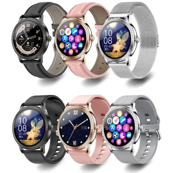 

CF18P Smart Watch Women 1.08 Full Touch IP67 Waterproof Heart Rate Monitor Sport Fitness Tracker Smartwatch For Android IOS