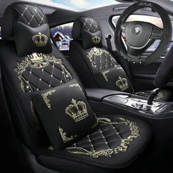 

Full Cover Winter Plush Car Seat for dacia dokker duster logan 2