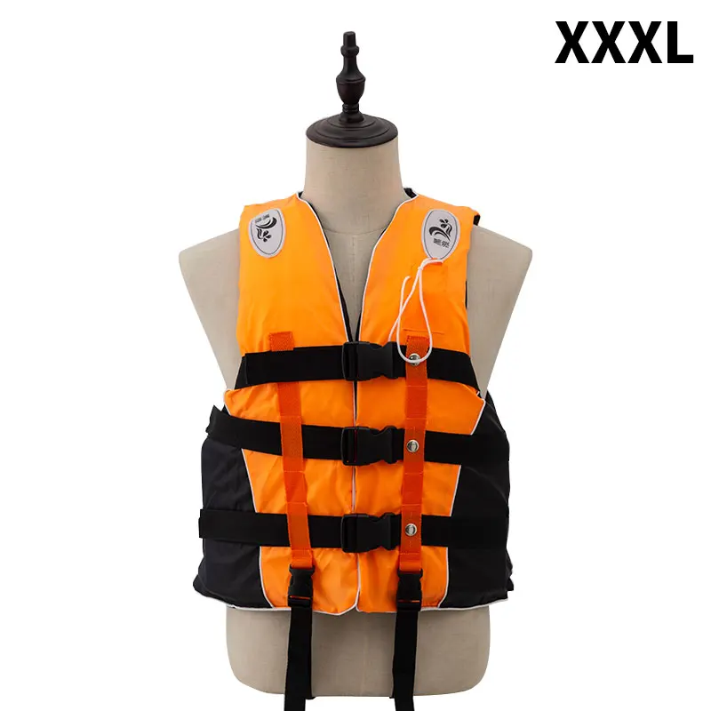 Adult life vest jacket enhanced version swimming rowing skiing surfing