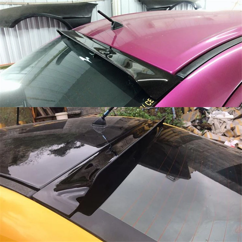 Спойлер CEYUSOT на крышу Mitsubishi Lancer EX 2009-2016 ABS-пластик цвет заднего окна автомобильный