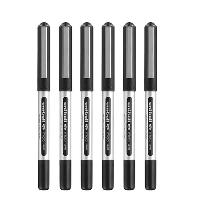 6 шт./лот Mitsubishi Uni UB-150 0,5 мм гелевые ручки шариковые Signo жидкие чернила ручка письменные принадлежности Офисная и школьная принадлежности - Цвет: Черный
