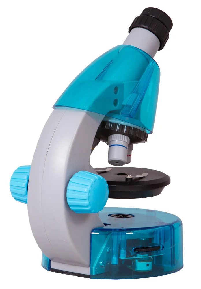 Микроскоп Levenhuk LabZZ M101 Amethyst\Аметист - Цвет: Лазурь