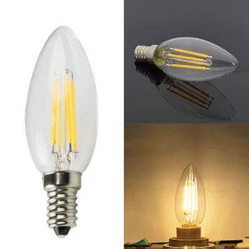 

10pcs Kit E14 Vintage Industrial Filament Edison Light Bulb Antique Style