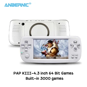 

ANBERNIC PAP KIII Handheld Game Console Gameta 2 Retro Classic Video Game Player HD 64Bit 4.3" 3000 Games Portable Game Consola