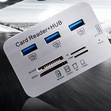 Usb-хаб 3 порта USB 3,0 для ПК ноутбука несколько SD/TF считыватель карт скорости