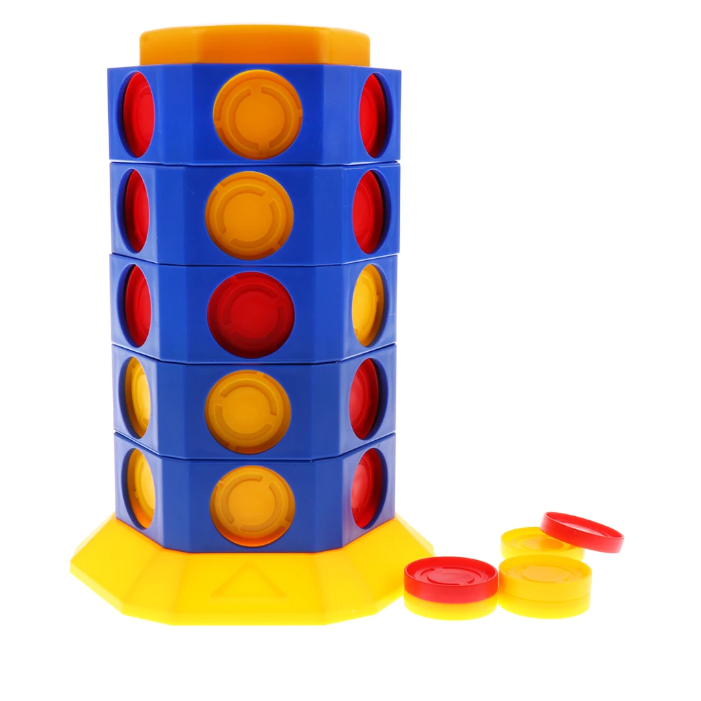 Preschool  Twist & Turn Four In A Line Board Children Toys Xmas Gift