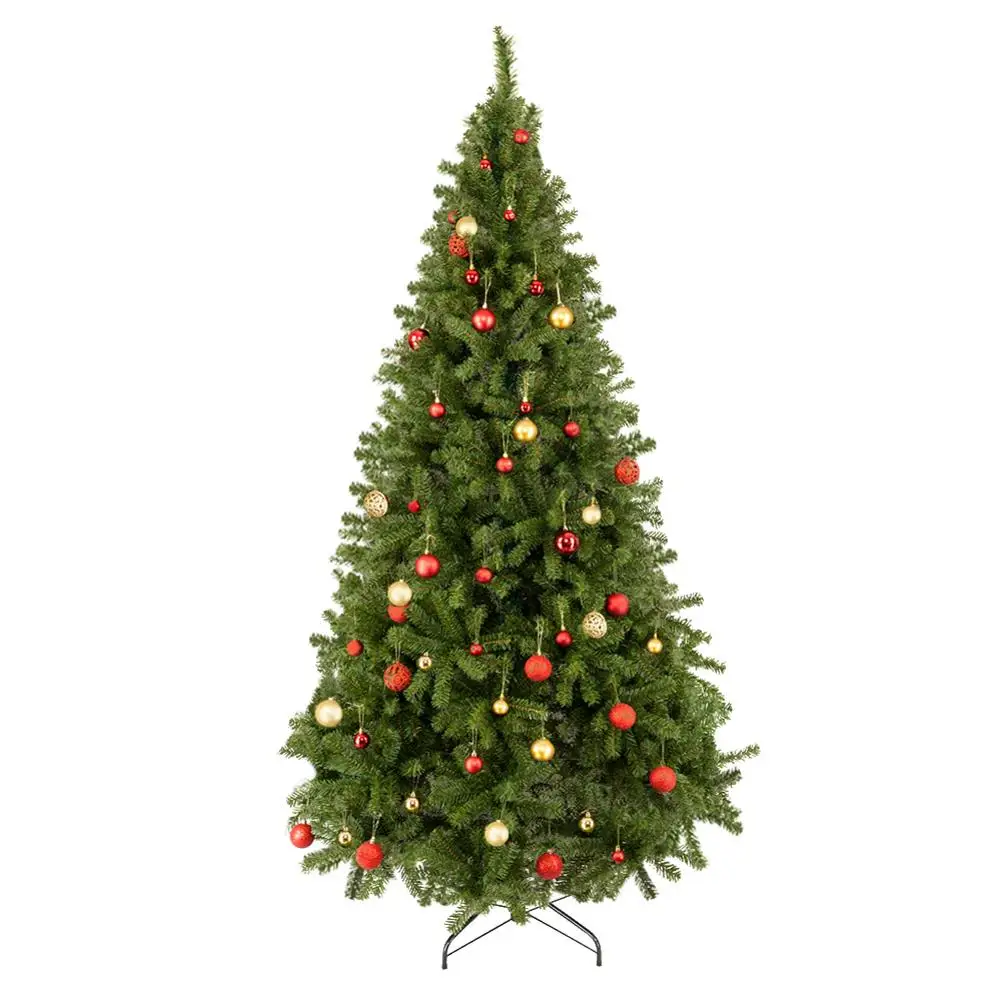 Мини Рождественская елка железная подставка шишка льняная Нижняя настольная Рождественская елка украшения для дома Рождественский подарок - Цвет: 7.5FT