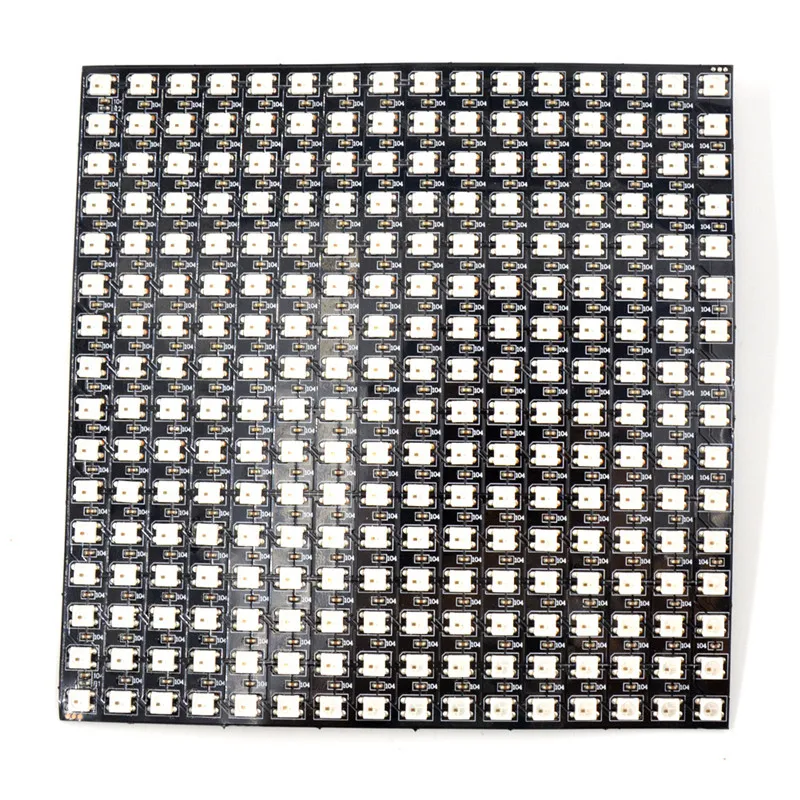 16x16 8x32 8x8 пикселей WS2812B панель SK6812 цифровой гибкий светодиодный индивидуально