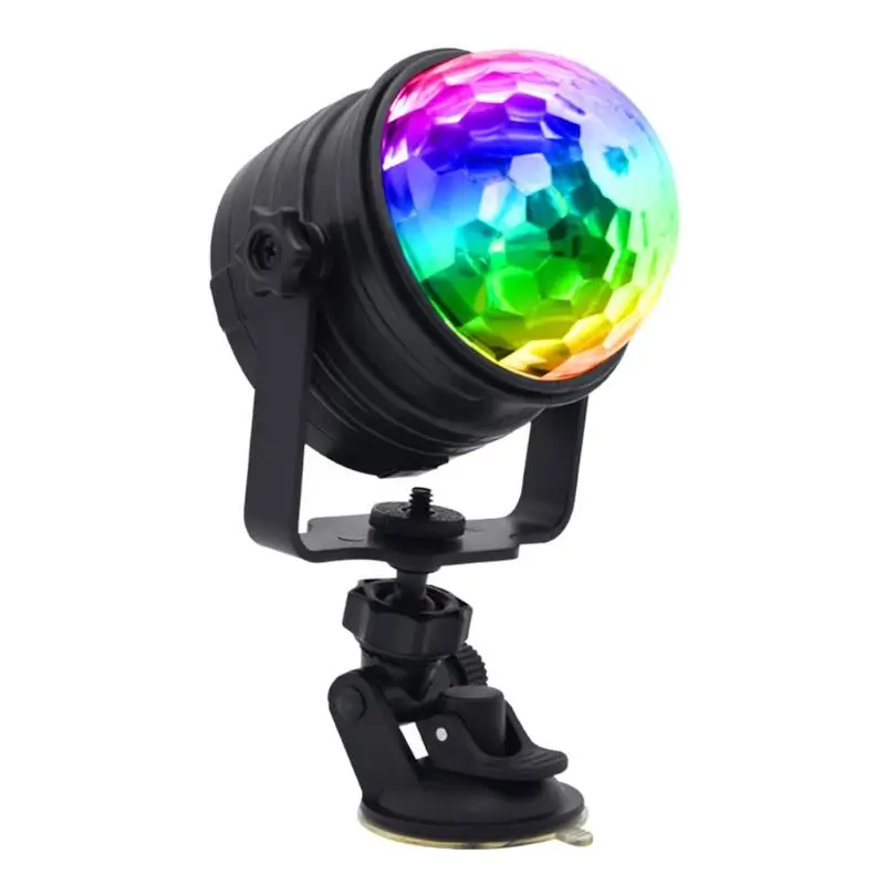 

2 in 1 RGB LED Night Lamp Disco Ball Sound Activated KTV Party Stage Light For Christmas Home KTV Xmas Wedding Party Show