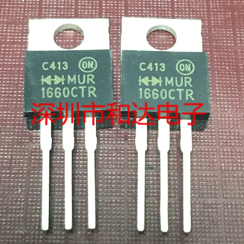 

MUR1660CTR TO-220 600 в 16 А