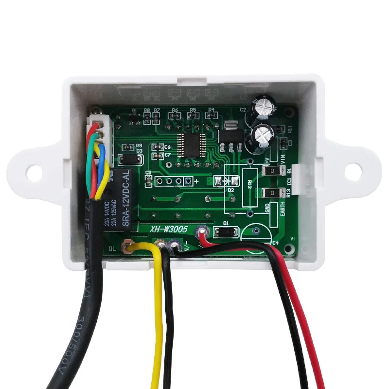 XH W3005 3003 DC12V 24V AC110V 220V цифровой регулятор влажности гигрометр 0 ~ 99% RH с датчиком