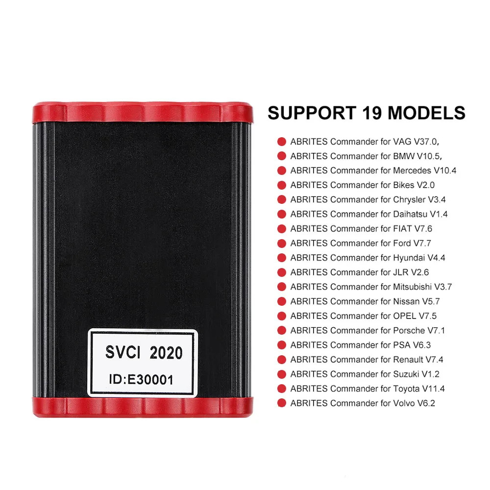  SVCI2020 SVCI 2019 2018 2015 OBD2 Key programmer FVDI J2534 No Limited Fvdi abrites commander Cars 