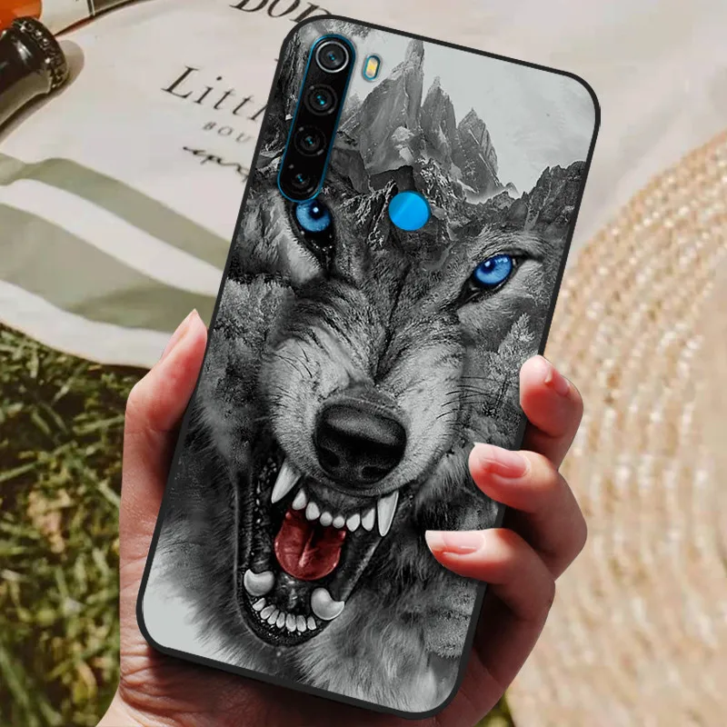 For Xiaomi Redmi Note 8 2021 / 8T Back Cover Silicone Phone Case For Redmi Note 8T Note8T 8 T Funda Note8 Pro Coque Bumper Shell wallet cases Cases & Covers