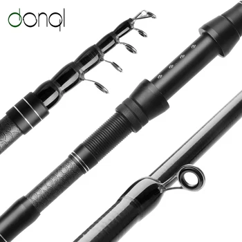 

DONALD 1.8-3.0m Telescopic Spinning Rod Carbon Fiber Fishing Rod Carp Feeder Portable UltraShort Fishing Equipment
