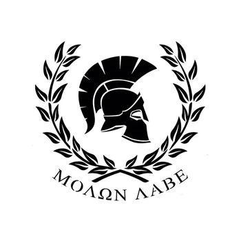 

PLAY COOL MOLON LABE Warrior Sparta Personaily Car Sticker Automobiles Motorcycles Exterior Accessories Vinyl Decals