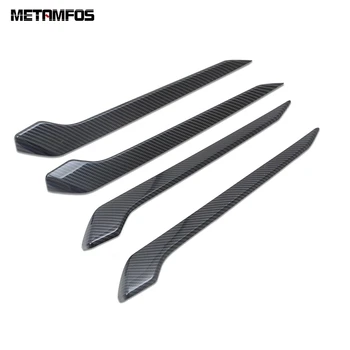 

For Toyota Rav4 Rav 4 2019 2020 Carbon Fiber Inside Door Molding Trim Strip Decoration Sticker Interior Accessories Car Styling