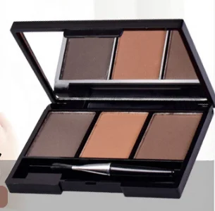 3 Color Eyebrow Powder Palette Eye Brow Enhancer Cosmetic Box With Brush Mirror Waterproof Eye Shadow Brand Professional Makeup 3 Color Eyebrow Powder Palette Eye Brow Enhancer Cosmetic Box With Brush Mirror Waterproof Eye Shadow Brand Professional Makeup