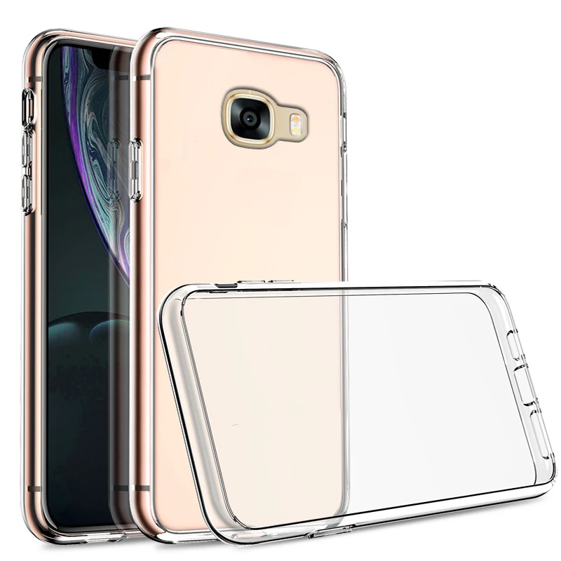 Ultra Thin Transparent Coque Cover Case For Samsung galaxy C9 Pro C9Pro Soft Silicone Silicon Holder Clear Phone back cases | Мобильные