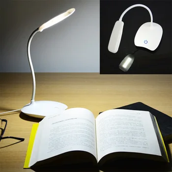

3 Adjustable LED Desk Lamps 4 Color Eye protection Table Light LED Desks Lamp 1.5W USB Rechargeable Table Lamp