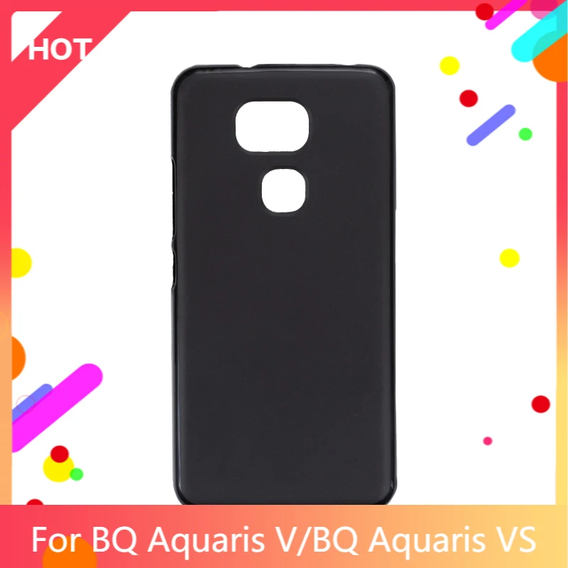 Aquaris V чехол Матовая Мягкая силиконовая задняя накладка из ТПУ для BQ VS телефона