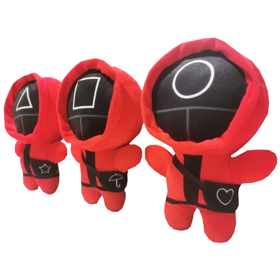Игра кальмар плюшевая игрушка кавайная кукла Корейская забавная мультяшная игра