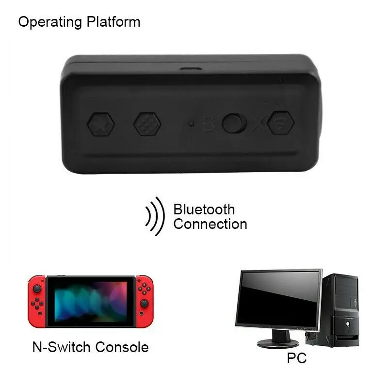 Беспроводной Bluetooth адаптер Контроллер конвертер для nintendo переключатель wii/NES/SNES/GC
