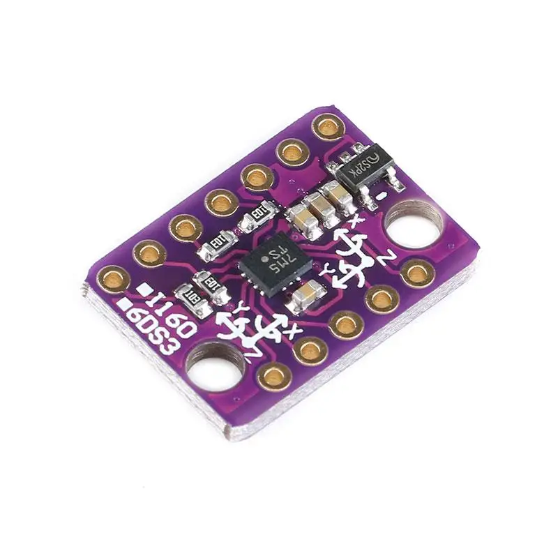 BMI160 GY 6 Axis 6DOF Rate Gyro Gravity модуль датчика акселерометра IIC I2C SPI протокол связи 3