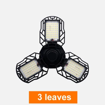 

360 Degree 30W45W60W Garage Light Illumination Foldable Deformable Indoor Garage Light High Lumen LED Light